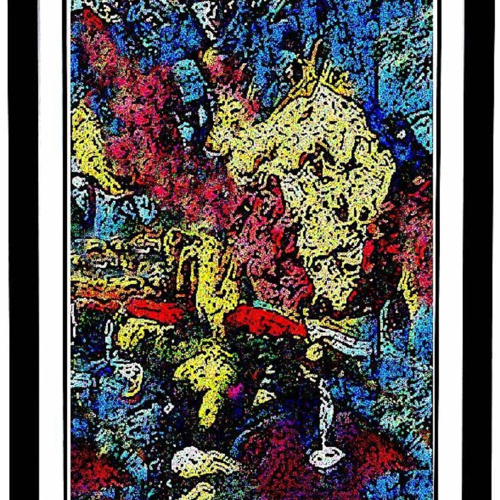 "Abstract In Pointillism" - Picture 2 of 2